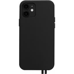 Coque iPhone 12 Mini - Cuir - Noir