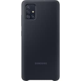 Coque Galaxy A51 - Silicone - Noir