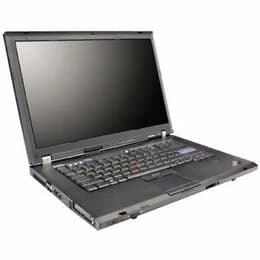 Lenovo ThinkPad T61P 15" Core 2 Duo 2,2 GHz - SSD 128 Go - 4 Go QWERTZ - Allemand