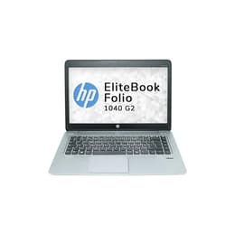HP EliteBook Folio 1040 G2 14" Core i5 1.9 GHz - SSD 512 Go - 8 Go QWERTZ - Allemand