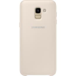 Coque Galaxy J6 - Plastique - Or