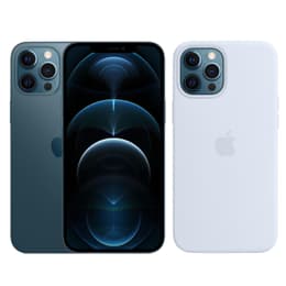 Pack iPhone 12 Pro Max + Coque Apple (Bleu) - 128GB - Bleu Pacifique - Débloqué