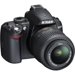 Reflex - Nikon D3000 Noir + Objectif Nikon AF-S DX Nikkor 18-55mm f/3.5-5.6G ED + AF-S DX Nikkor 18-200mm f/3.5-5.6G IF-ED VR