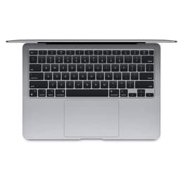 MacBook Air 13" (2020) - Apple M1 avec CPU 8 cœurs et GPU 7 cœurs - 8Go RAM - SSD 1000Go - QWERTY - Anglais