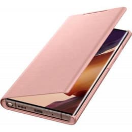 Coque Galaxy Note20 Ultra - Cuir - Rose
