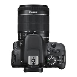 Reflex - Canon EOS 100D - Noir + Objectif Canon EF-S 18-55MM 4-5.6 IS STM