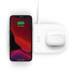 Chargeur Belkin BOOST CHARGE 15W Dual Wireless Charging Pads - Blanc