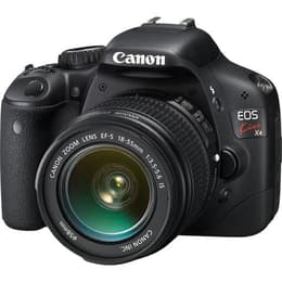 Reflex - Canon EOS KISS X4 - Noir + Objectif Canon EFS 18-55 mm f/3.5-5.6 IS