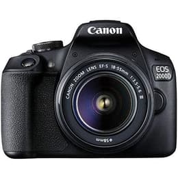 Reflex - Canon EOS 2000D Noir Canon EF-S 18-55mm f/3.5-5.6 III
