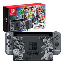 Nintendo Switch 32Go - Gris - Edition limitée Super Smash Bros Ultimate +