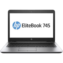 HP EliteBook 745 G4 14" A10-Series 2.5 GHz - SSD 128 Go - 8 Go QWERTY - Anglais (UK)