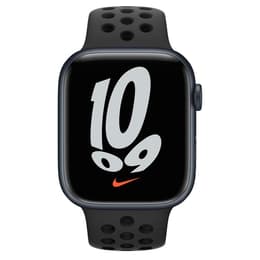 Apple Watch (Series 7) GPS + Cellular 45 mm - Aluminium Noir - Noir