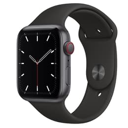 Apple Watch (Series SE) GPS 44 mm - Aluminium Gris sidéral - Boucle sport Noir