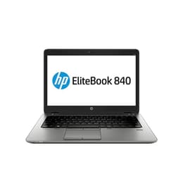 HP EliteBook 840 G3 14" Core i5 2,4 GHz - SSD 256 Go + HDD 500 Go - 16 Go QWERTY - Espagnol