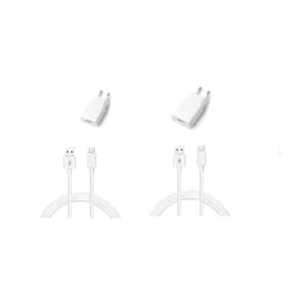 LOT DE 2 CHARGEURS COMPLET POUR ANDROID SAMSUNG XIAOMI HUAWEI