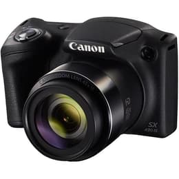 Compact Canon PowerShot SX430 IS - Noir + Objectif Zoom Lens 45x IS 24-1080 mm f/3.5-6.8