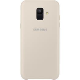 Coque Galaxy A6 - Plastique - Or