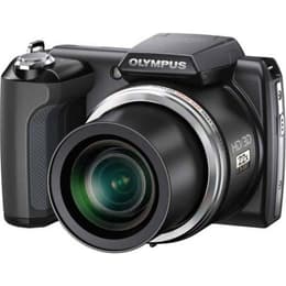 Compact SP-610UZ - Noir + Olympus 22x Wide Optical Zoom ED 28–616mm f/3.3–5.7 f/3.3–5.7