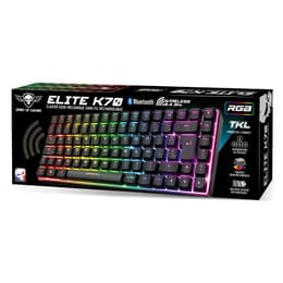 Clavier Spirit Of Gamer AZERTY Français rétroéclairé ELITE-K70