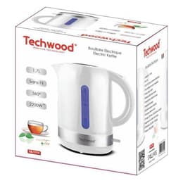 Techwood TB-1771 Blanc 1,7000L - Bouilloire électrique