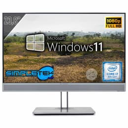 HP 800 G4 24" Core i7 3 GHz - SSD 960 Go - 16 Go QWERTY