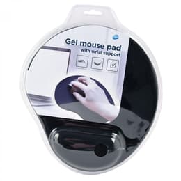 Souris Simpletek Gel mouse pad with wrist support - Black - Ergonomic, Soft touch, Comfortable