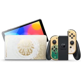 Switch OLED Édition limitée The Legend Of Zelda Tears Of The Kingdom + The Legend Of Zelda Tears Of The Kingdom