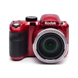 Bridge PixPro AZ422 - Rouge + Kodak PixPro Aspheric HD Zoom Lens 42x Wide 24-1008mm f/3.0-6.8 f/3.0-6.8