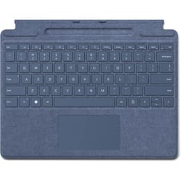 Clavier Microsoft QWERTY Anglais (UK) Sans-fil rétroéclairé Surface Pro X / Pro 8 / Pro 9 Type Cover