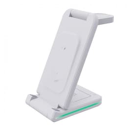 Dock & Station d'accueil Evetane Station d'accueil blanc compatible iPhone/Apple Watch/AirPods 15W