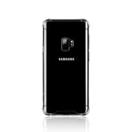 Coque Galaxy S9 et 2 écrans de protection - Plastique recyclé - Transparent