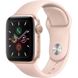 Apple Watch Series 5 (2019) GPS 44 mm - Aluminium Or - Boucle sport Or