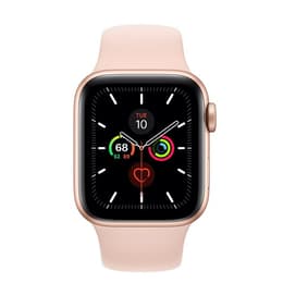 Apple Watch Series 5 (2019) GPS 44 mm - Aluminium Or - Boucle sport Or