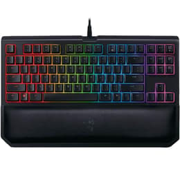 Clavier Razer QWERTY Italien rétroéclairé BlackWidow Tournament Edition Chroma V2