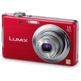 Compact Lumix DMC-FS35 - Rouge + Panasonic Leica DC Vario-Elmar 28-224 mm f/3.3-5.9 ASPH. f/3.3-5.9