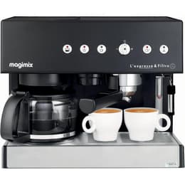 Cafetière expresso combiné Compatible dosettes papier (E.S.E) Magimix 11422 Auto 1,4000L - Noir