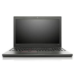 Lenovo ThinkPad T550 15" Core i5 2.3 GHz - SSD 256 Go - 8 Go QWERTZ - Allemand
