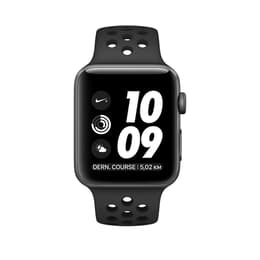 Apple Watch (Series 2) 42 mm - Aluminium Gris sidéral - Boucle sport Noir