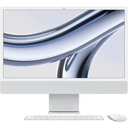 iMac 24" (2023) Apple M3 avec CPU 8 cœurs GPU 10 cœurs - 1 To SSD - 24 GB QWERTY - Italien Verre standard