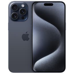 iPhone 15 Pro Max 256 Go - Titane Bleu - Débloqué