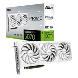 Asus NVIDIA GeForce RTX 5070 12GB GDDR7 PRIME OC WHITE Carte Graphique