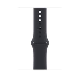 Apple Watch (Series 7) 2021 GPS + Cellular 45 mm - Aluminium Noir - Bracelet sport Noir