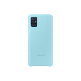 Coque Galaxy A51 - Silicone - Bleu
