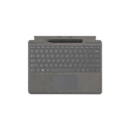 Clavier Microsoft QWERTY Anglais (US) Sans-fil rétroéclairé Surface Pro X / 8 / 9 Signature Keyboard + Slim Pen