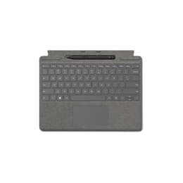 Clavier Microsoft QWERTY Anglais (US) Sans-fil rétroéclairé Surface Pro X / 8 / 9 Signature Keyboard + Slim Pen