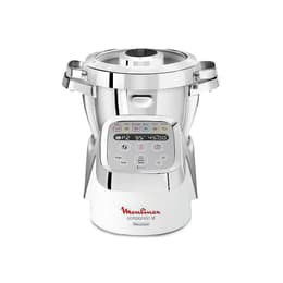 Robot ménager multifonctions Moulinex Companion XL HF807E10 4,0000L - Blanc/Gris