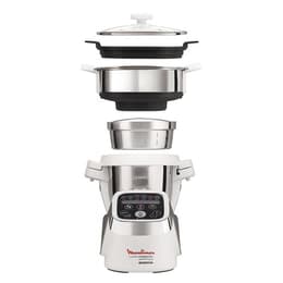 Robot ménager multifonctions Moulinex Companion XL HF807E10 4,0000L - Blanc/Gris