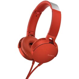 Casque filaire Sony MDR-XB550 - Rouge