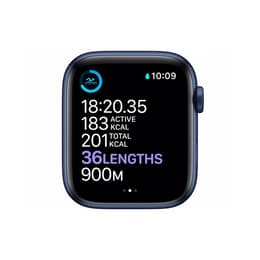Apple Watch Series 6 (2020) - (bracelet non inclus) - GPS + Cellular 40 mm - Bleu Aluminium