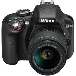 Reflex D3300 - Noir + Nikon AF-P DX 18-55mm f/3.5-5.6G VR f/3.5-5.6